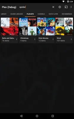 Plex android App screenshot 4